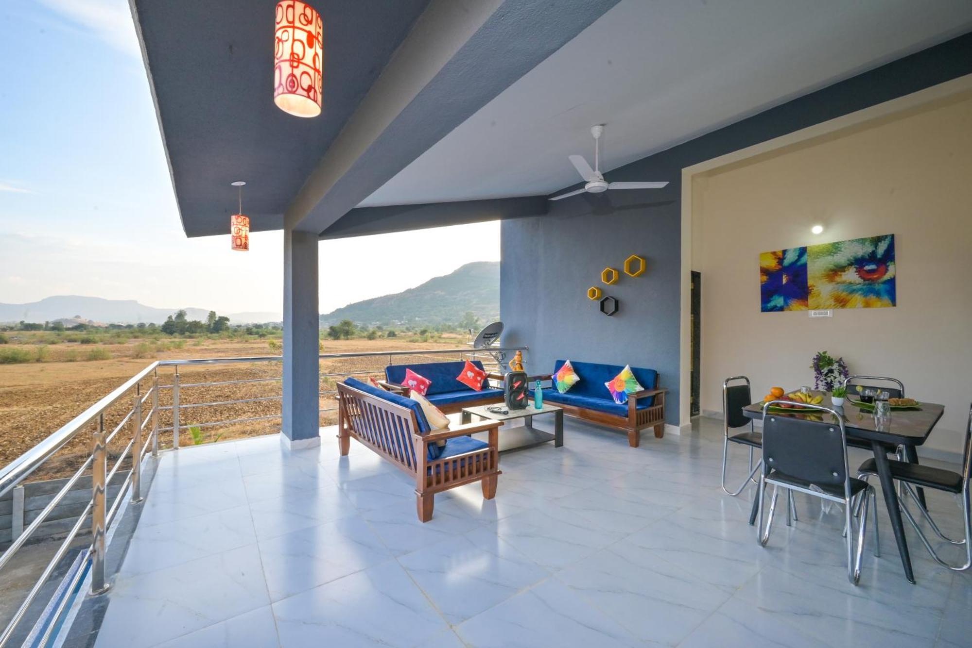 Ll Empyrean Stay Ll Mirage Chalet Ll 4Bhk Ll Ac Ll Largest Pvt Pool Ll Lonavala Eksteriør bilde