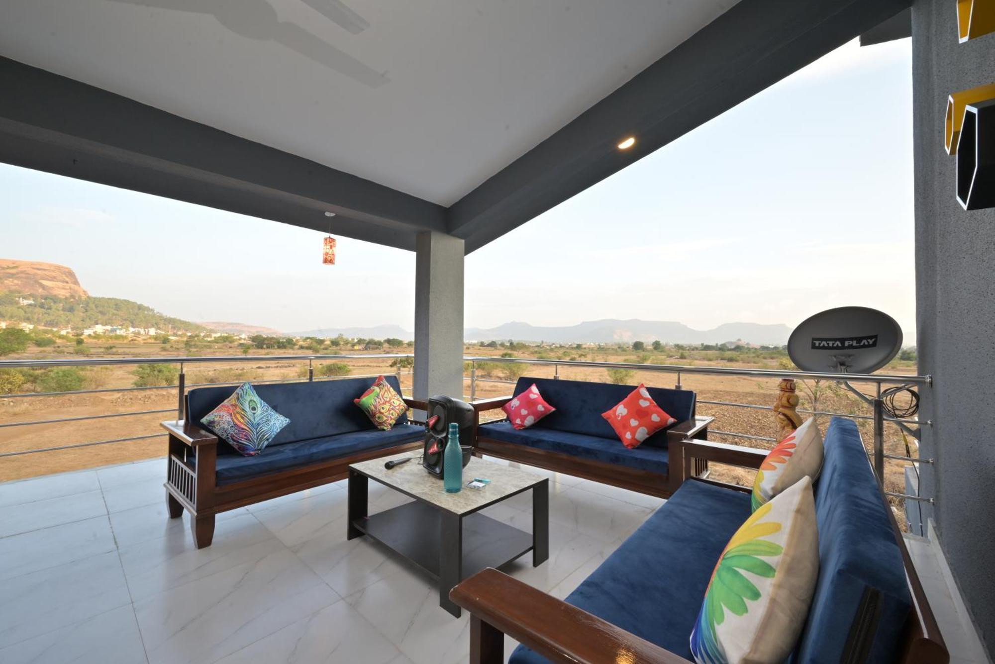 Ll Empyrean Stay Ll Mirage Chalet Ll 4Bhk Ll Ac Ll Largest Pvt Pool Ll Lonavala Eksteriør bilde