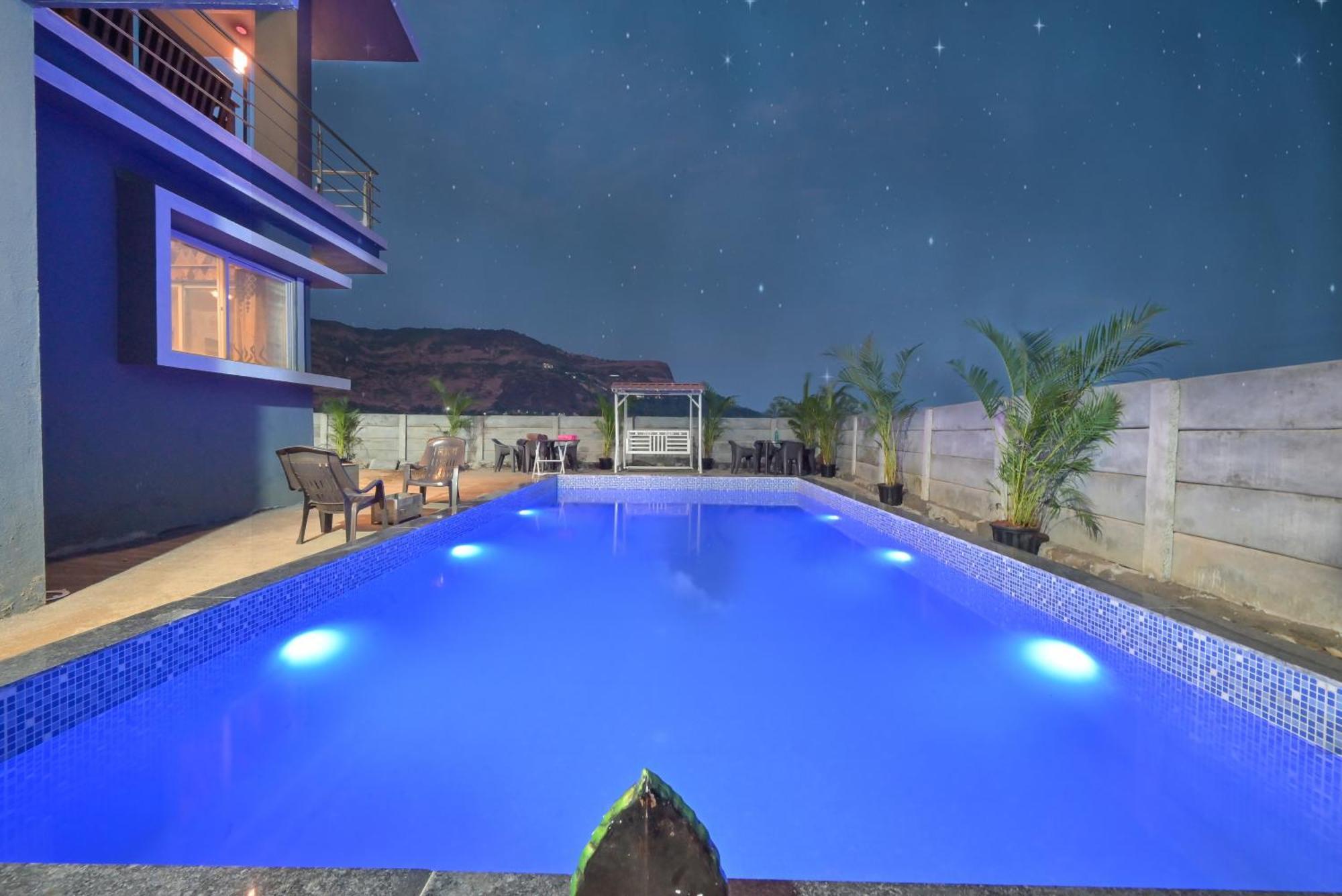 Ll Empyrean Stay Ll Mirage Chalet Ll 4Bhk Ll Ac Ll Largest Pvt Pool Ll Lonavala Eksteriør bilde